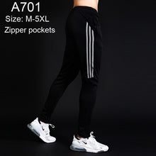 Laden Sie das Bild in den Galerie-Viewer, Herren Reißverschluss Athletic Gym Hose