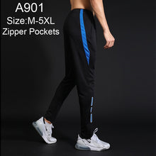 Laden Sie das Bild in den Galerie-Viewer, Herren Reißverschluss Athletic Gym Hose
