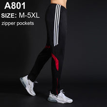 Laden Sie das Bild in den Galerie-Viewer, Herren Reißverschluss Athletic Gym Hose
