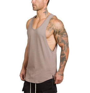 Bodybuilding stringer tank top
