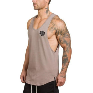 Bodybuilding stringer tank top