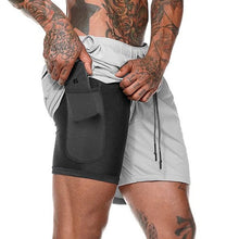 Laden Sie das Bild in den Galerie-Viewer, Männer 2 in 1 Laufshorts
