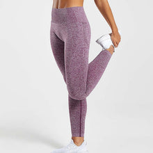 Laden Sie das Bild in den Galerie-Viewer, Nahtlose Leggings mit hoher Taille

